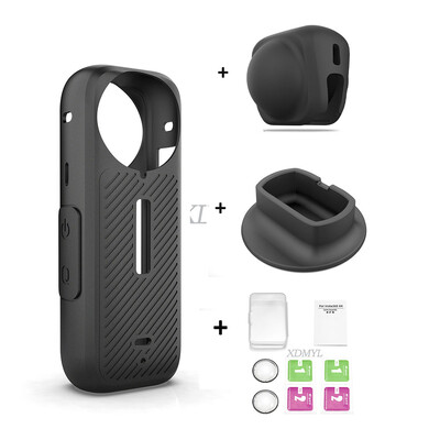 Silikonska stolna baza za Insta360 X4 postolje, zaštitni držač, poklopac tijela za Insta 360 X4, dodaci za akcijsku kameru