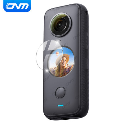 Karastatud klaas Insta360 jaoks ONE X2 kriimustusvastane ekraanikaitse Insta 360 X2 tegevuskaamera kaitsekile tarvikutele