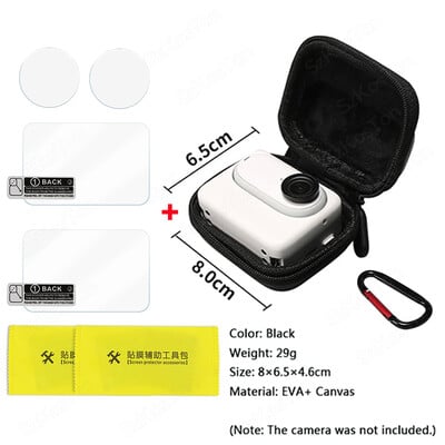 Silikoninis apsauginis dėklas, skirtas Insta 360 GO 3S sportinės kameros korpuso dangtelis, visapusiška apsauga, skirta Insta360 GO3S priedams