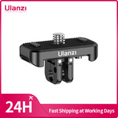 Ulanzi IN-05 Insta360 X4 Quick-Release Plate Metal Adapter Mount 3 в 1 интерфейс с 1/4'' Thread Action Gopro Mount
