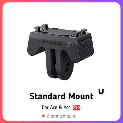 Insta360 Ace Pro 2 Magnetic Standard Quick Release Mount Adapter s 2 zupca Univerzalni priključak za ACE & ACE PRO pribor