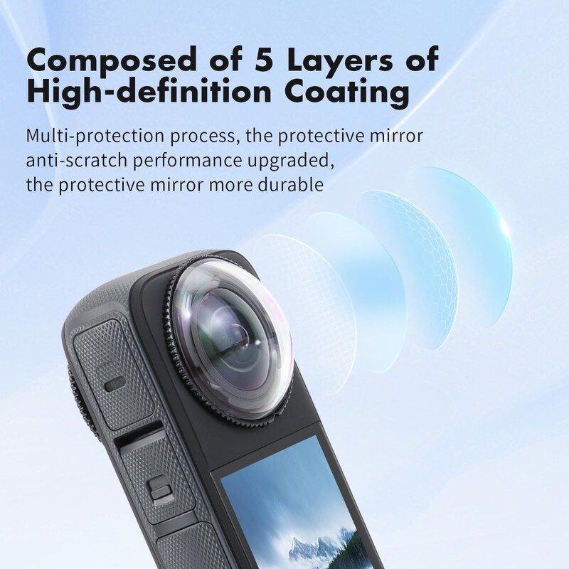 Štitnik za leće + Zaštita zaslona + Okvir za Insta360 X4 Zaštitna maska protiv ogrebotina & 20D meka folija & Dodaci za okvir protiv pada