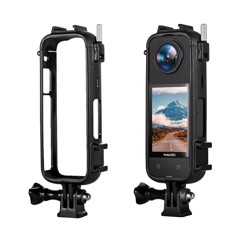 Štitnik za leće + Zaštita zaslona + Okvir za Insta360 X4 Zaštitna maska protiv ogrebotina & 20D meka folija & Dodaci za okvir protiv pada