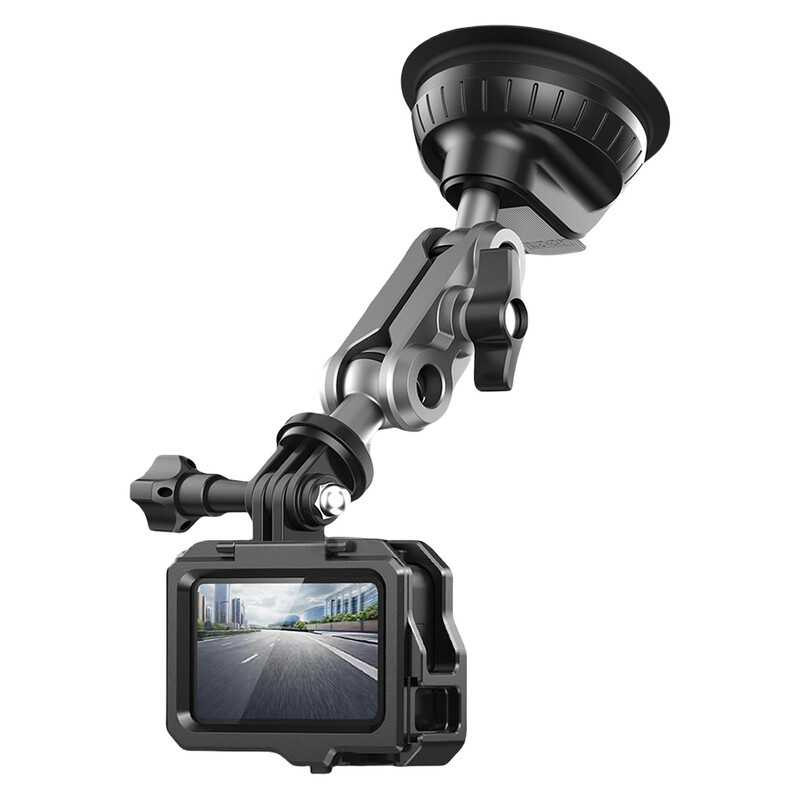 Akcijska kamera Dash Cam Nosač telefona za automobil 1/4 inča Kamera Auto Suction Mount 360 Podesiv za GoPro Insta360 DJI akcijsku kameru