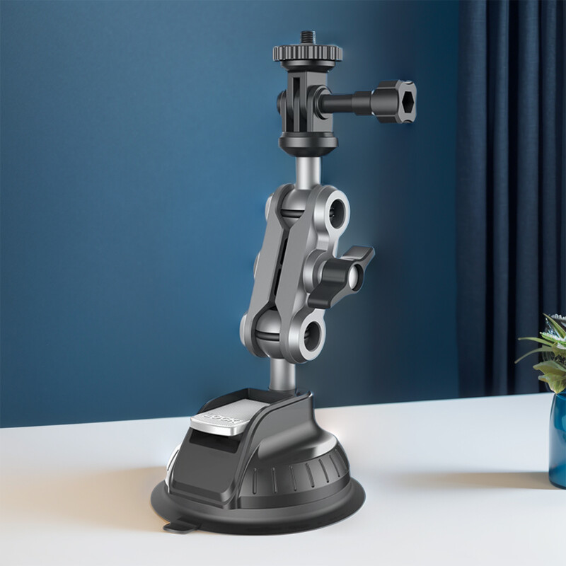 Akcijska kamera Dash Cam Nosač telefona za automobil 1/4 inča Kamera Auto Suction Mount 360 Podesiv za GoPro Insta360 DJI akcijsku kameru