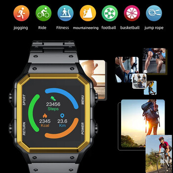 Aiweile AW38 Smart Watch Man 2024 Original για Android IPhone Xiaomi Sports Modes Ασύρματο Bluetooth Call Fashion Gift PK gtr 2