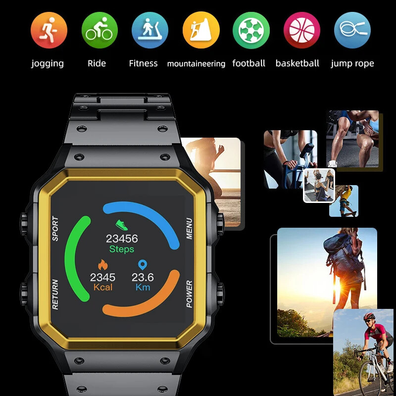 Aiweile AW38 Smart Watch Man 2024 Original za Android IPhone Xiaomi Sportski načini rada Bežični Bluetooth poziv Modni poklon PK gtr 2