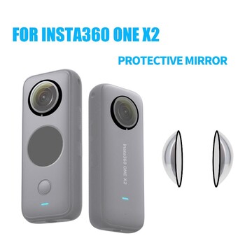 2 τεμ. Sticky Lens Guards For Insta 360 ONE X2 Dual-Lens 360 Mod For Insta 360 ONE X2 Protector Accessories Νέο