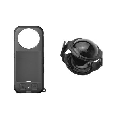 Tijelo Insta360 X3 Silikonsko zaštitno kućište Štitnici objektiva Zaštitni poklopac Dodatna oprema za Insta 360 X 3