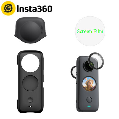 Insta360 ONE X2 poklopac objektiva Izdržljivi silikonski zaštitnik za zaštitu objektiva za Insta 360 ONE X 2 pribor