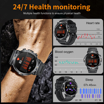 LIGE Smart Watch 1,43\'\' AMOLED Sports Fitness Tracker Αδιάβροχο SmartWatch Bluetooth Ανδρικά Γυναικεία Ρολόγια 2024 Για Xiaomi Huawei