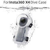 Калъф за гмуркане за Insta360 X4 Водоустойчив капак на корпуса за Insta360 X4 Невидим калъф за гмуркане Под вода 50M Аксесоари за гмуркане