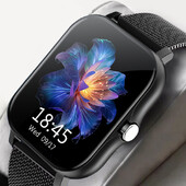 Ceas inteligent 2024 pentru bărbați, femei, cadou, cu ecran tactil complet, sport reloj hombre, ceasuri de fitness, BT Call, ceas digital, ceas de mână