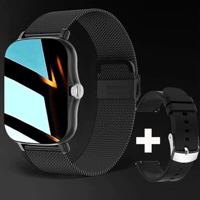 Ceas inteligent 2024 pentru bărbați, femei, cadou, cu ecran tactil complet, sport reloj hombre, ceasuri de fitness, BT Call, ceas digital, ceas de mână