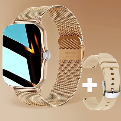 Ceas inteligent 2024 pentru bărbați, femei, cadou, cu ecran tactil complet, sport reloj hombre, ceasuri de fitness, BT Call, ceas digital, ceas de mână