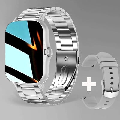 Ceas inteligent 2024 pentru bărbați, femei, cadou, cu ecran tactil complet, sport reloj hombre, ceasuri de fitness, BT Call, ceas digital, ceas de mână