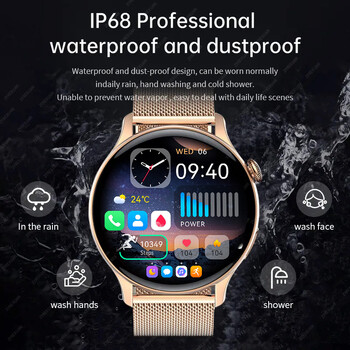 Smartwatch Γυναικείο 2024 466*466 AMOLED Οθόνη HD 1,43\