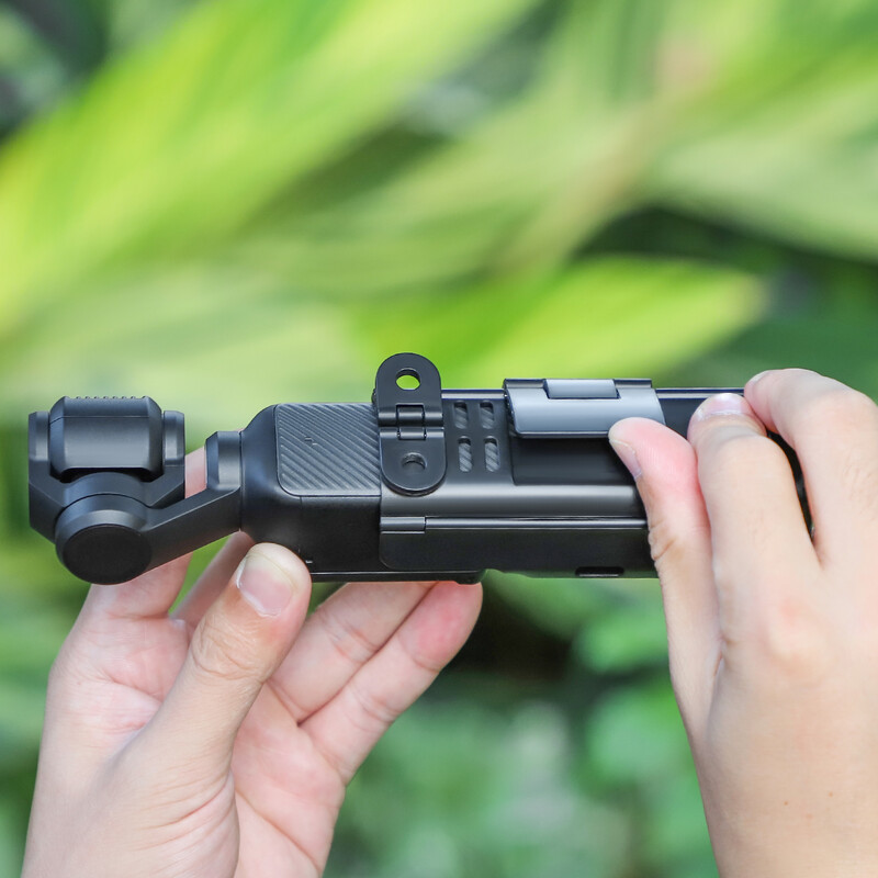 Skirta DJI Osmo Pocket 3 Adapter Fiksuoto dėklo rėmo Suderinamam kuprinės laikikliui Dviračio laikikliui Fotoaparatui Gimbalo laikiklio laikiklio priedai