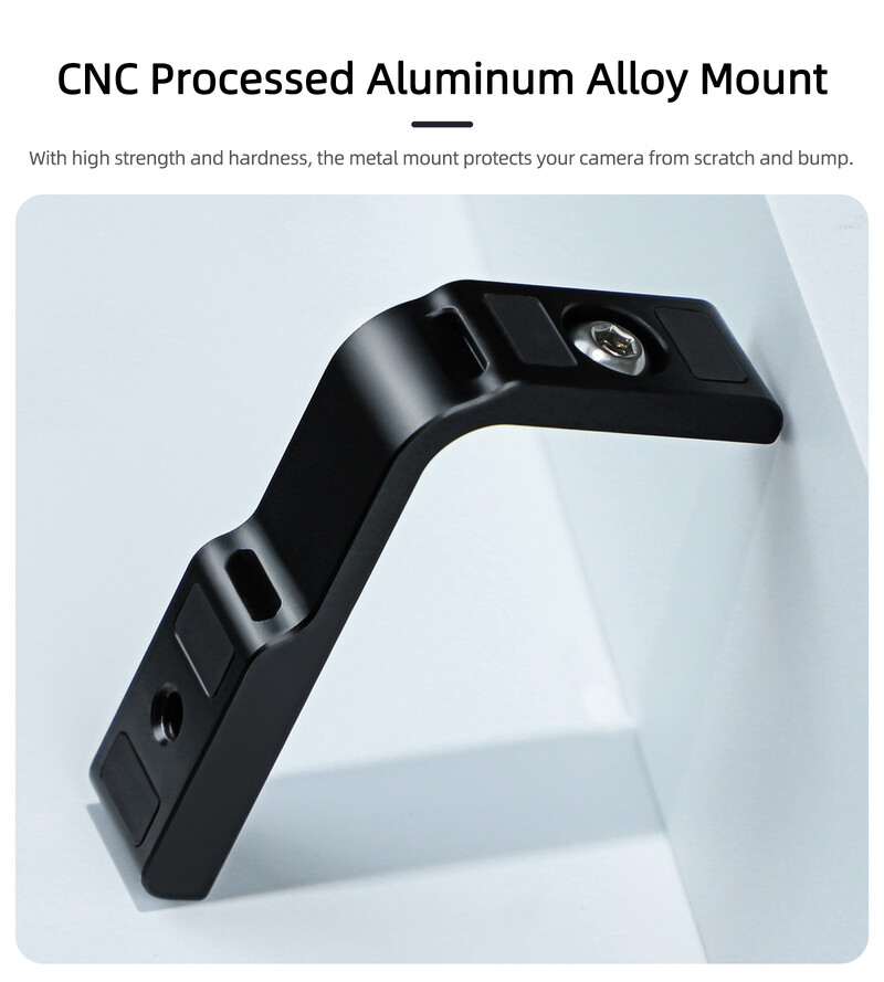 Magnetski nosač za Insta360 X4 s magnetskim adapterom u obliku slova L, vodoravni, okomiti, dodatak za brzo otpuštanje od aluminijske legure