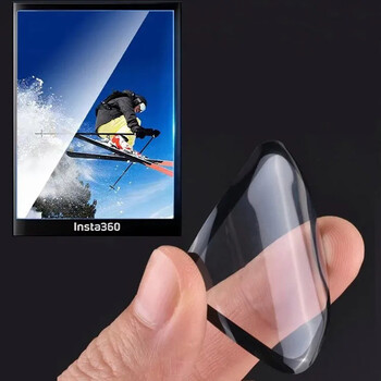 Selfie Stick for Insta360 X3 Lens Protector Cover for Insta360 X3 Accessories Screen Protector Τσάντα αποθήκευσης φιλμ Θήκη σιλικόνης