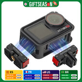 Магнитна стойка за адаптер за DJI Osmo Action 5 Pro 4 3 Сгъваема стойка за бързо освобождаване Основа на камерата Адаптер за статив Аксесоари