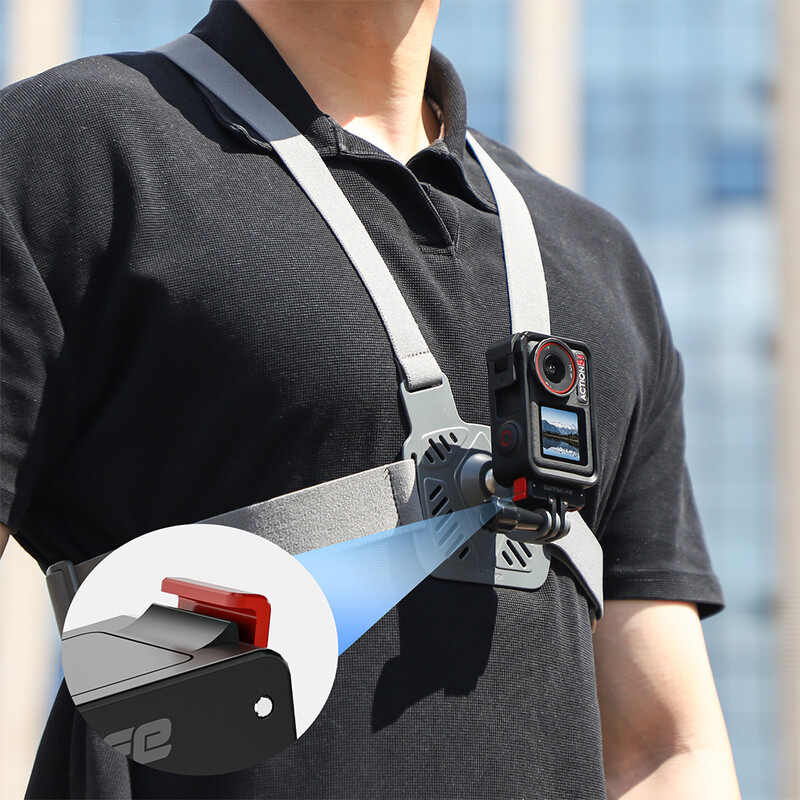 Магнитна стойка за адаптер за DJI Osmo Action 5 Pro 4 3 Сгъваема стойка за бързо освобождаване Основа на камерата Адаптер за статив Аксесоари