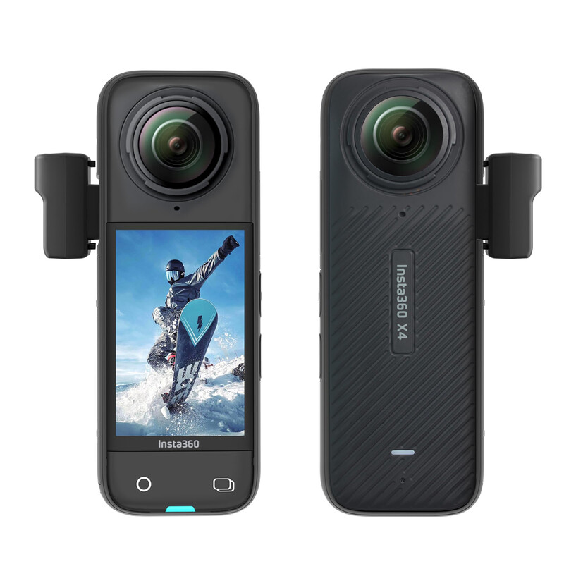 „Insta 360 X4“ mikrofono adapteris, skirtas „insta360 X4“ priedams, „Insta 360 X4“, „Insta360X4“, „Insta 360X4“, išoriniai mikrofonai Type-C 3,5 mm