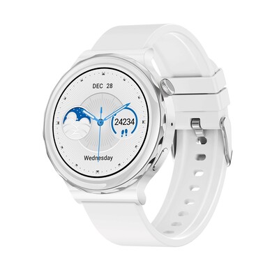 2024. Novi modni ženski pametni sat GPS za otkucaje srca Sportski fitness sat Vodootporni glasovni poziv AMOLED pametni sat za Android IOS