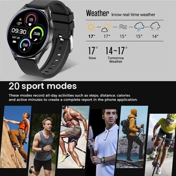 Νέο Smartwatch 6 για άνδρες HD Full Touch Πίεση αίματος Οξυγόνο αίματος Bluetooth Κλήση Αθλητικό Έξυπνο ρολόι Ανδρικά Γυναικεία Για Android IOS