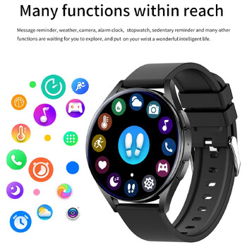 Νέο Smartwatch 6 για άνδρες HD Full Touch Πίεση αίματος Οξυγόνο αίματος Bluetooth Κλήση Αθλητικό Έξυπνο ρολόι Ανδρικά Γυναικεία Για Android IOS