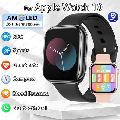 2024 GPS Smart Watch Women Series 10 Screen Bluetooth Call Heart Rate Кръвно налягане Men Smartwatch за Apple Watch IWO Watch 9