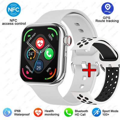 2024 GPS pametni sat Ženske serije 10 Zaslon Bluetooth Poziv Otkucaji srca Krvni tlak Muški pametni sat za Apple Watch IWO Watch 9