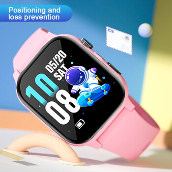 4G Kids Smartwatch Wifi SOS GPS Τοποθεσία Κλήση βίντεο Αναλογική κάρτα αδιάβροχη κάμερα ρολογιού αγόρια για κορίτσια Αναβάθμιση Νέο ρολόι Νέο 2024