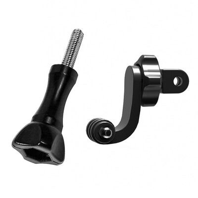 Adapter za 360 rotirajući vertikalni nosač za GoPro Hero13 12 11 10 DJI motociklistička kaciga, stalak za bradu, nosač, držač, dodaci za kameru