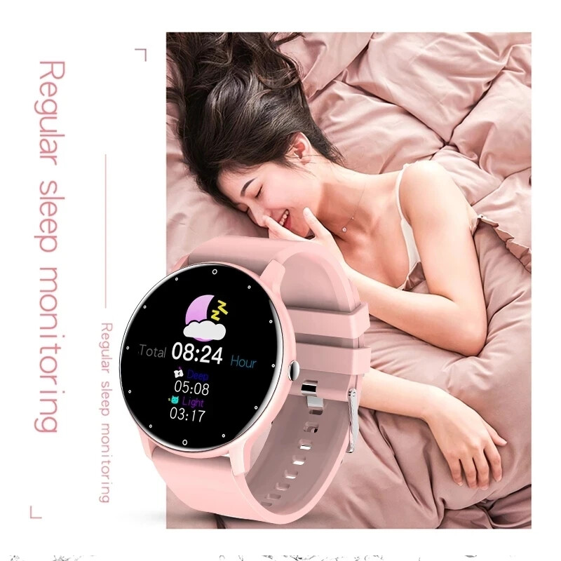 LIGE Moteriškas išmanusis laikrodis Laikrodis Realaus laiko orų prognozė Veiklos stebėjimo laikrodžiai Moteriški sportiniai išmanieji laikrodžiai Vyriški pilno jutiklinio laikrodžiai