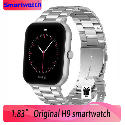 2024. Novi H9 Plus za Xiaomi Bluetooth Call Sportski satovi Pametni sat za otkucaje srca Samrtwatch Ženski sat Muški sat Jam Pametni sat