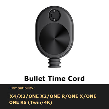 100% Original Insta360 Bullet Time Cord - Επίσημα εξαρτήματα κάμερας 360 για X4/ X3/ ONE RS (Twin/4K)/ ONE X2