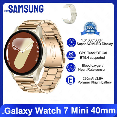 2024 m. naujas „Galaxy Smart Watch 7 Mini Women“ daugiafunkcis sportinis AMOLED ekranas, kūno rengybos stebėjimo priemonė, sveikas moterų išmanusis laikrodis, skirtas „Samsung“