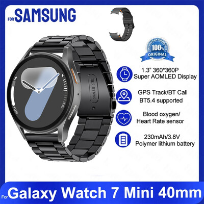 2024 m. naujas „Galaxy Smart Watch 7 Mini Women“ daugiafunkcis sportinis AMOLED ekranas, kūno rengybos stebėjimo priemonė, sveikas moterų išmanusis laikrodis, skirtas „Samsung“