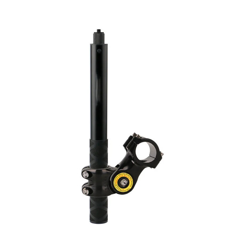 Mootorratta kronstein koos nähtamatu selfie stickiga Insta360 X3 X4 GoPro Hero12 11 10 DJI märulikaamerate tarvikutele