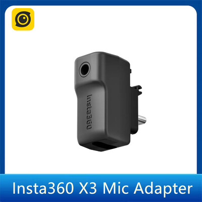 Insta360 X3 Mic Adapter Insta 360 Mic Audio Adapter Hidegcipő Interjúkészlet Hangfelvétel Eredeti Tartozék