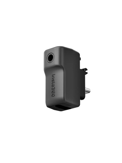 Insta360 X3 Mic Adapter za Insta 360 Mic Audio Adapter Cold Shoe Komplet za intervjue Snimanje zvuka Originalni dodatak