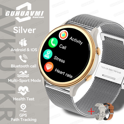 Γυναικείο έξυπνο ρολόι κλήσης Bluetooth 1,27 ιντσών AMOLED HD οθόνη υγείας Sport Fitness IP68 Αδιάβροχο Smartwatch Γυναικείο 2024