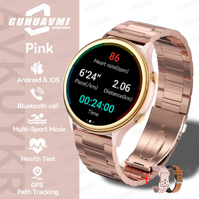 Γυναικείο έξυπνο ρολόι κλήσης Bluetooth 1,27 ιντσών AMOLED HD οθόνη υγείας Sport Fitness IP68 Αδιάβροχο Smartwatch Γυναικείο 2024
