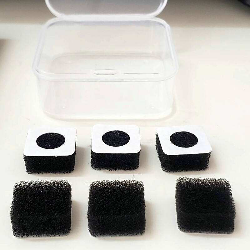 6kom Vjetrobransko staklo s mikrofonom za Insta360 X4 Vjetrobransko staklo spužvastog prigušivača za smanjenje buke za Insta 360 X3 X2 Dodaci za fotoaparate