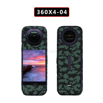 Autocolant PVC pentru Insta360 X4 Decalcomanii rezistente la zgârieturi Decorare Cadrul corpului Film de protecție pentru Accesorii pentru cameră Insta360 X4