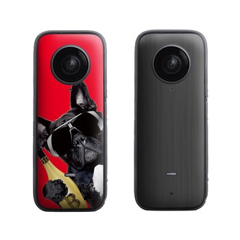 Αυτοκόλλητο κινουμένων σχεδίων για Insta360 ONE X2/X3 Αδιάβροχη κάμερα PVC Αδιάβροχη προστατευτική μεμβράνη για αξεσουάρ Insta 360 ONE X2