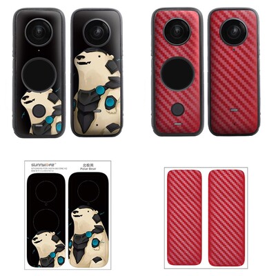 Crtana naljepnica za kameru otpornu na ogrebotine Insta360 ONE X2/X3, PVC vodootporna zaštitna folija za dodatnu opremu Insta 360 ONE X2