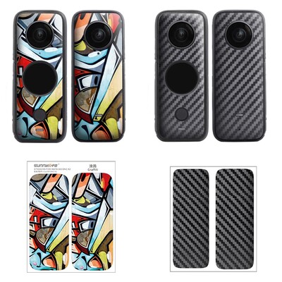 Crtana naljepnica za kameru otpornu na ogrebotine Insta360 ONE X2/X3, PVC vodootporna zaštitna folija za dodatnu opremu Insta 360 ONE X2