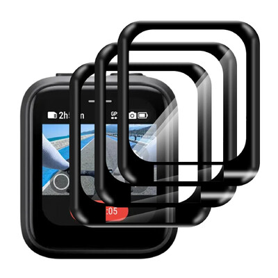 3D zakrivljena folija pune pokrivenosti za Insta360 GPS Preview Remote Clear Screen Protector Ultra tanka meka folija za kućne ljubimce za Insta 360 GPS